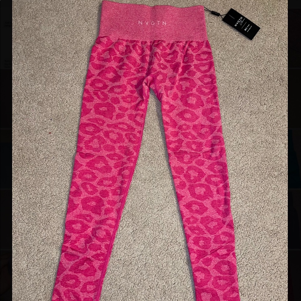 NEW! NVGTN Pink Cheetah Legging